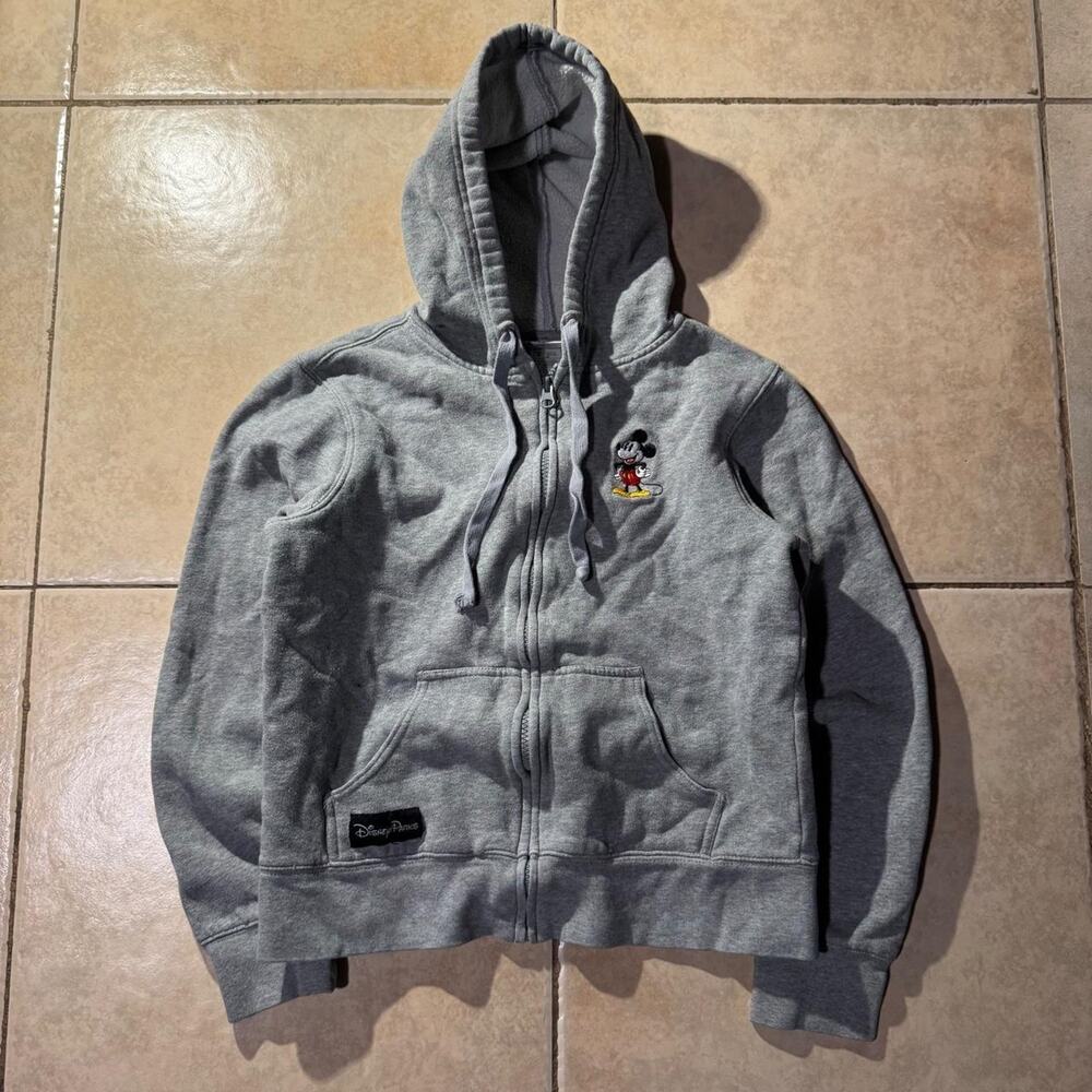 Vintage y2k disney world gray zip up size M in Boys